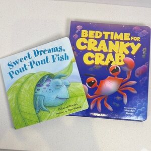 Bedtime Books For Young Kids Toddlers - Pout Pout Fish, Cranky Crab